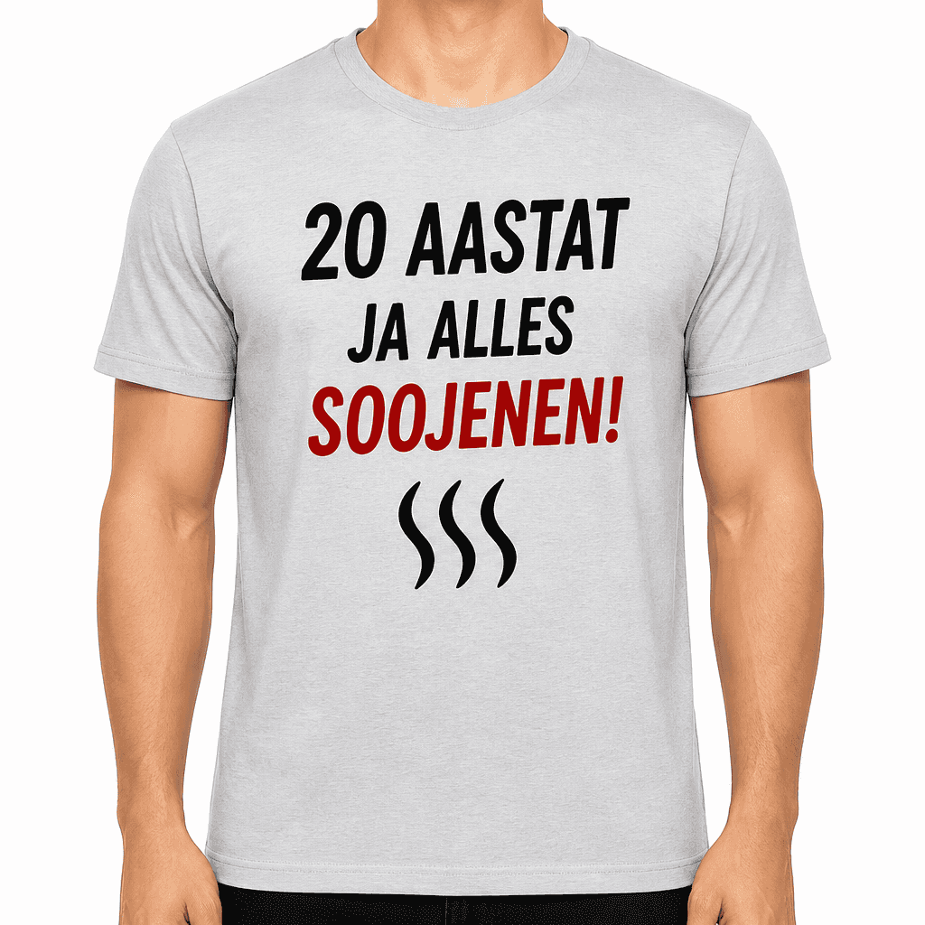 T-särk 20. sünnipäevaks – 20 aastat ja alles soojenen!