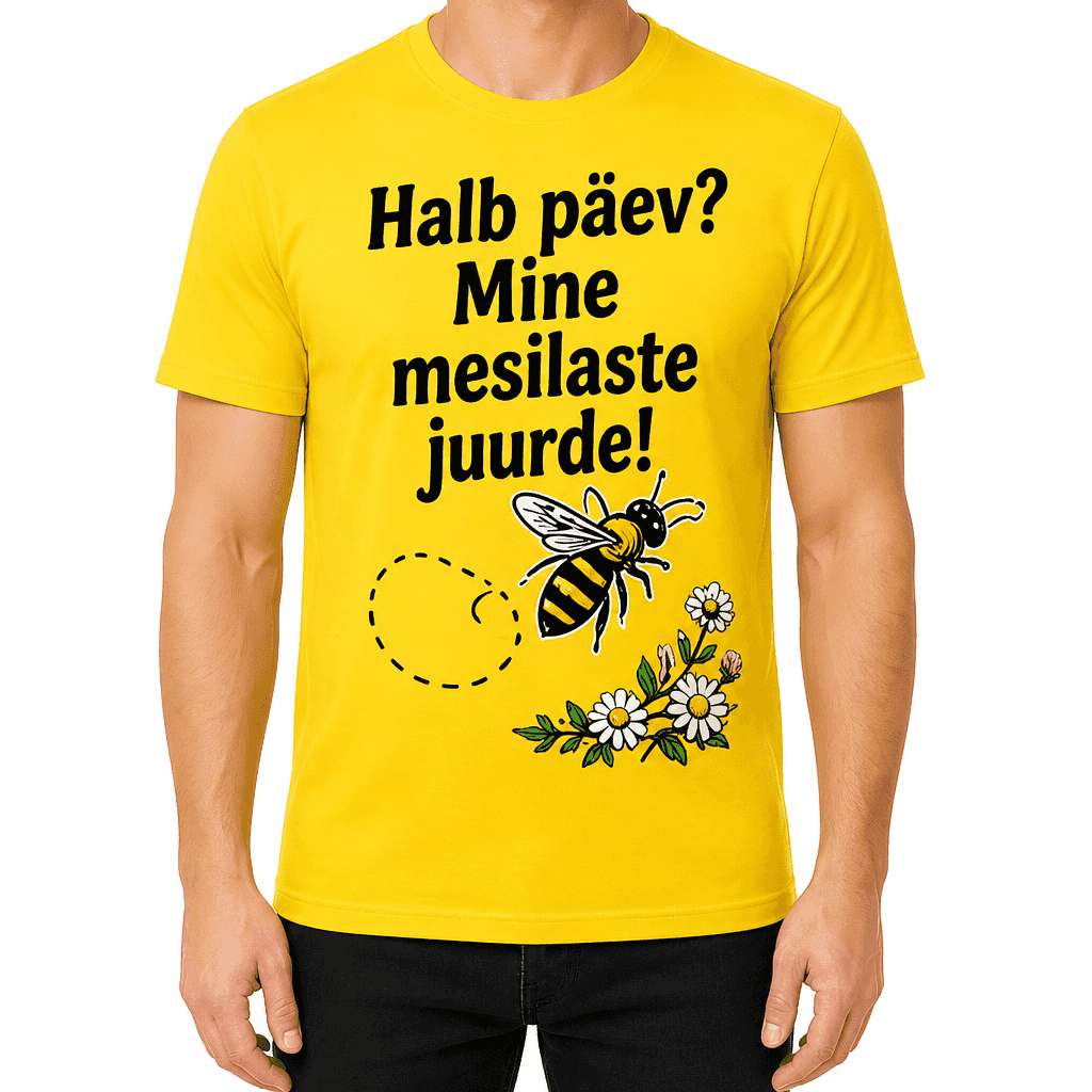 Mesiniku T-särk – Halb päev? Mine mesilaste juurde!