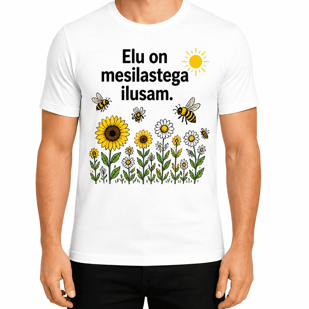 Mesiniku T-särk – Elu on mesilastega ilusam.