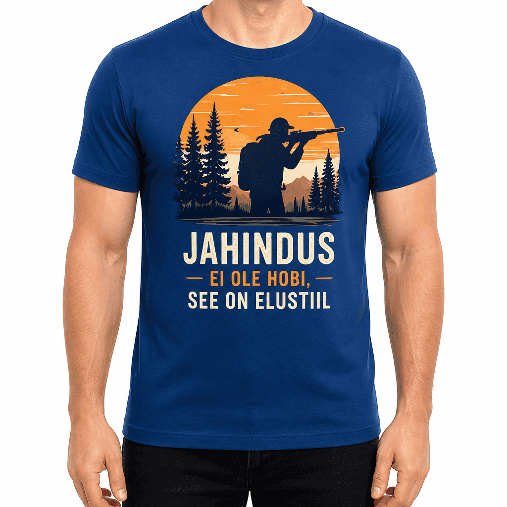 Jahimehe T-särk – Jahindus ei ole hobi, see on elustiil