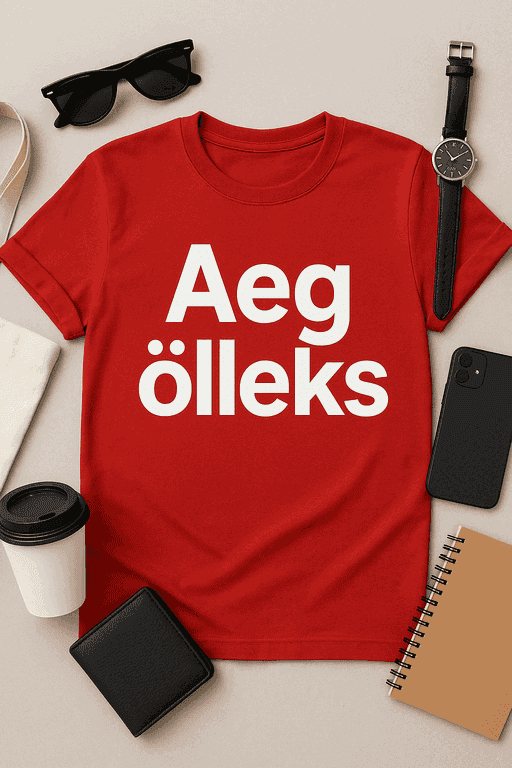 Aeg õlleks T-särk