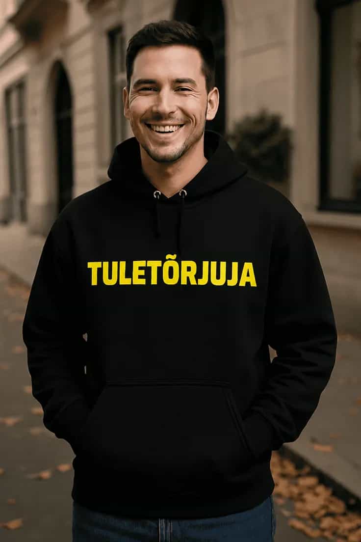 Kampsun Tuletõrjuja kirjaga – TULETÕRJUJA