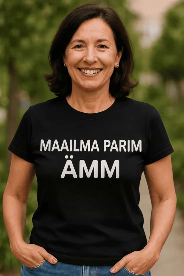 Naljakas T-särk Maailma parim ämm