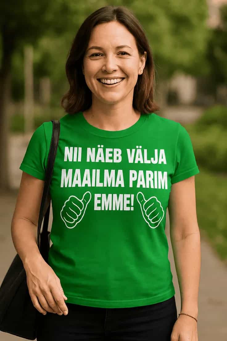 Naljakas T-särk Parim emme maailmas – NII NÄEB