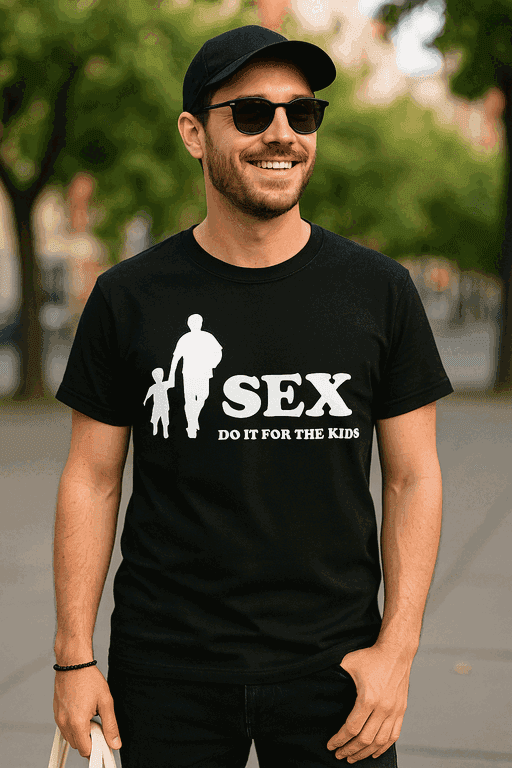SEX DO IT FOR THE KIDS - T-särk