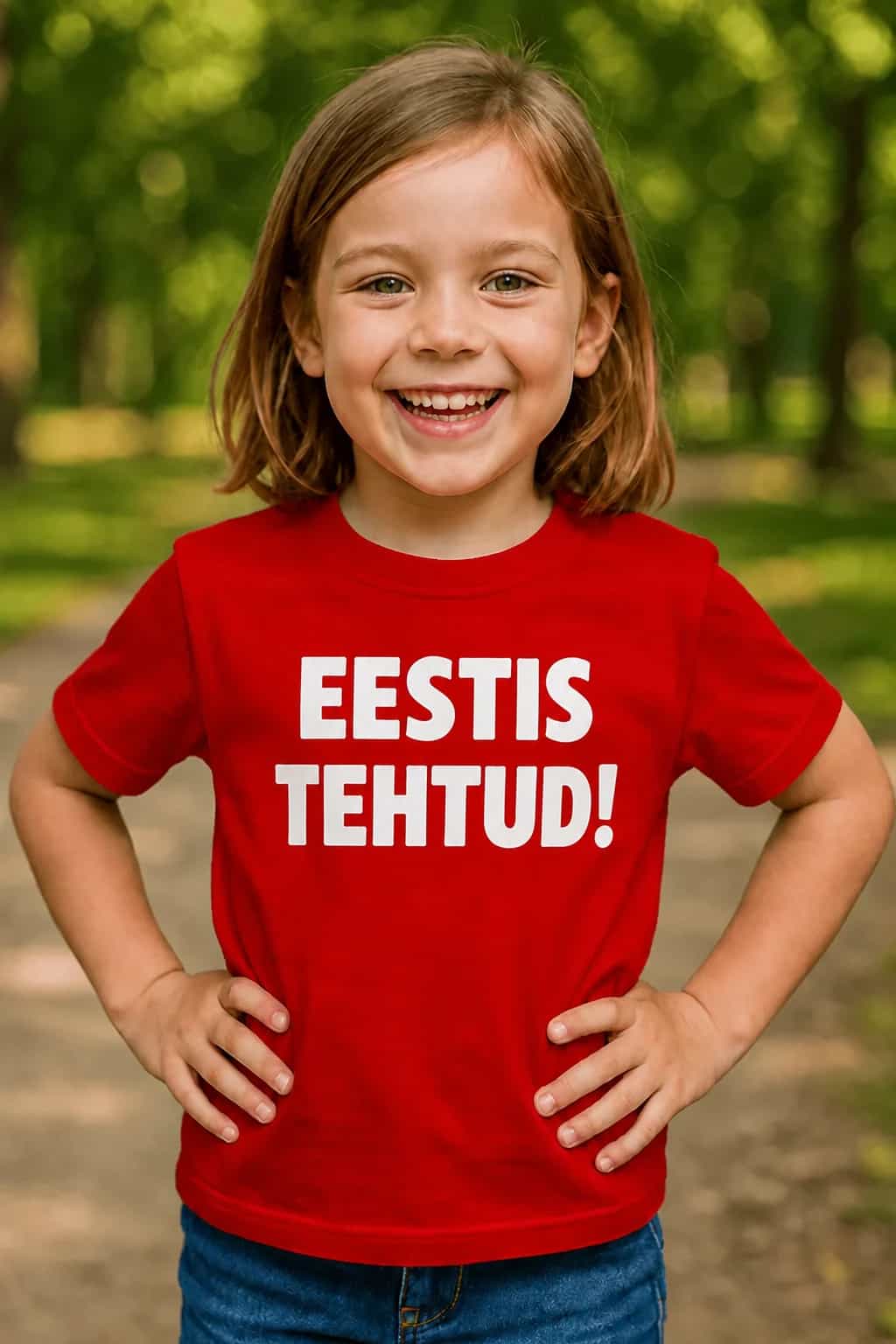Laste T-särk „Eestis tehtud!“