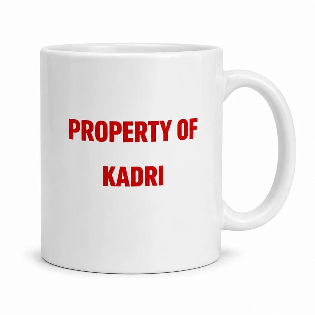Kruus nimega „Property of …“
