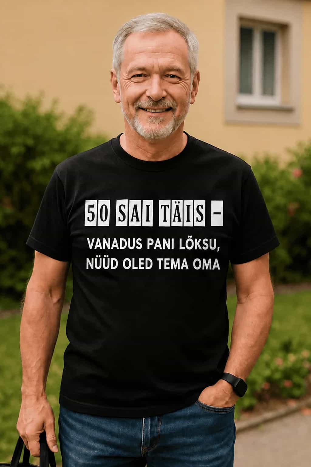 T-särk 50. sünnipäevaks „50 sai täis“