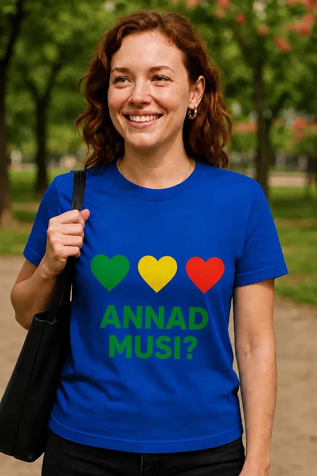 Naljakas T-särk „Annad musi?“