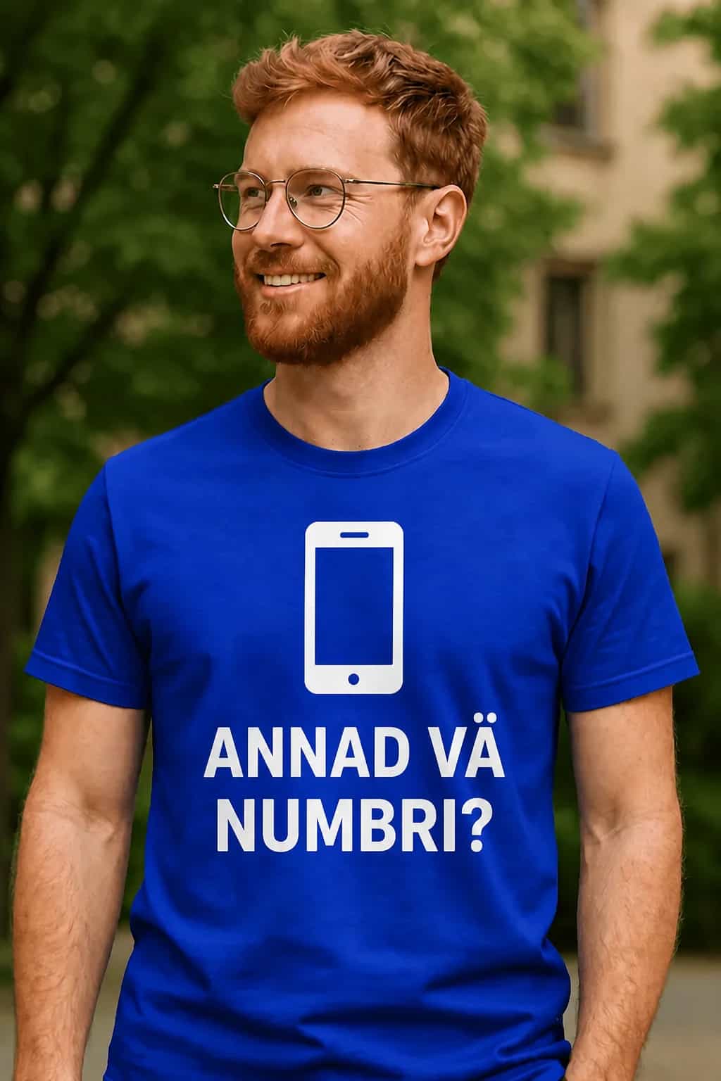Naljakas T-särk „Annad vä numbri?“