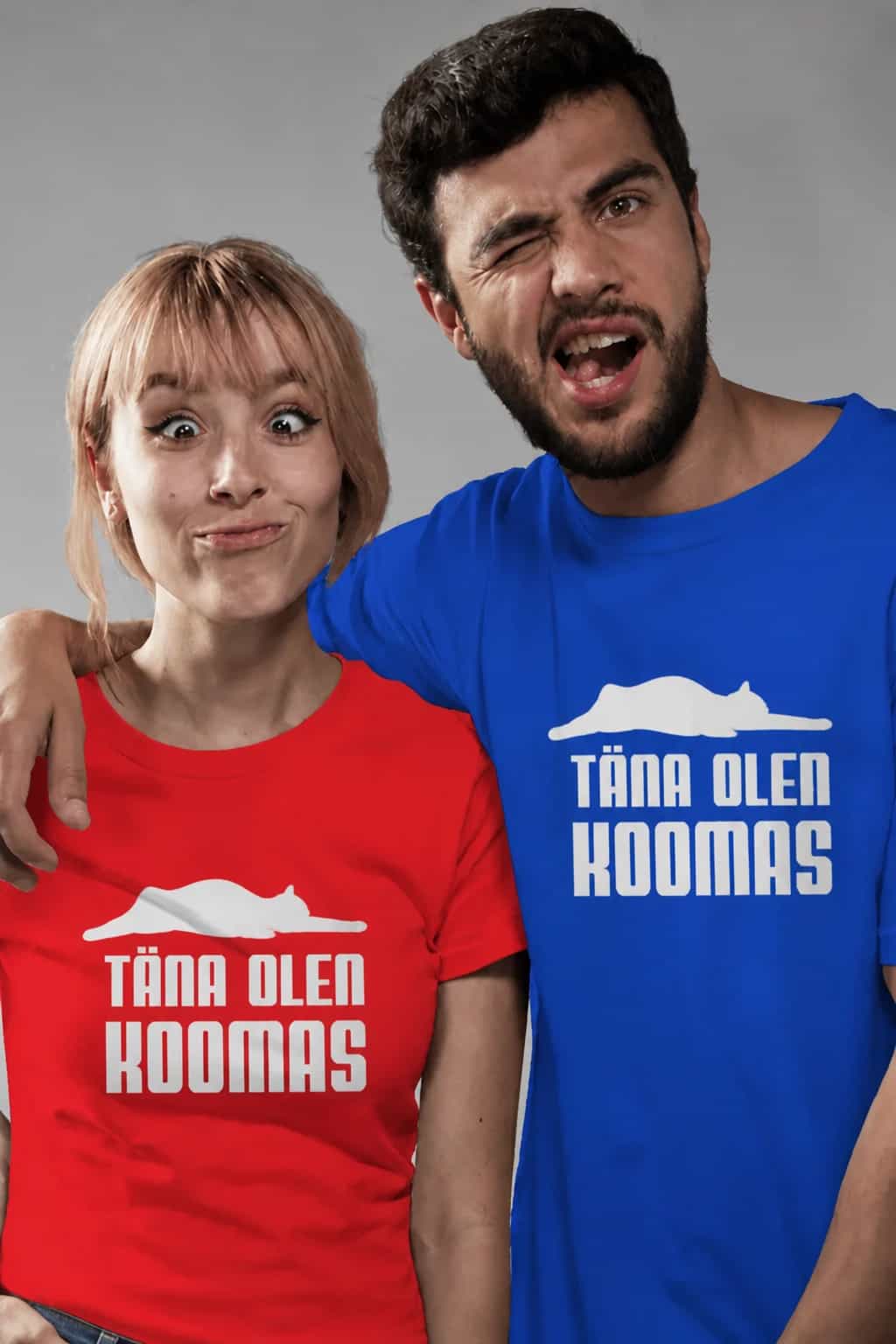 Naljakas T-särk „Täna olen koomas“