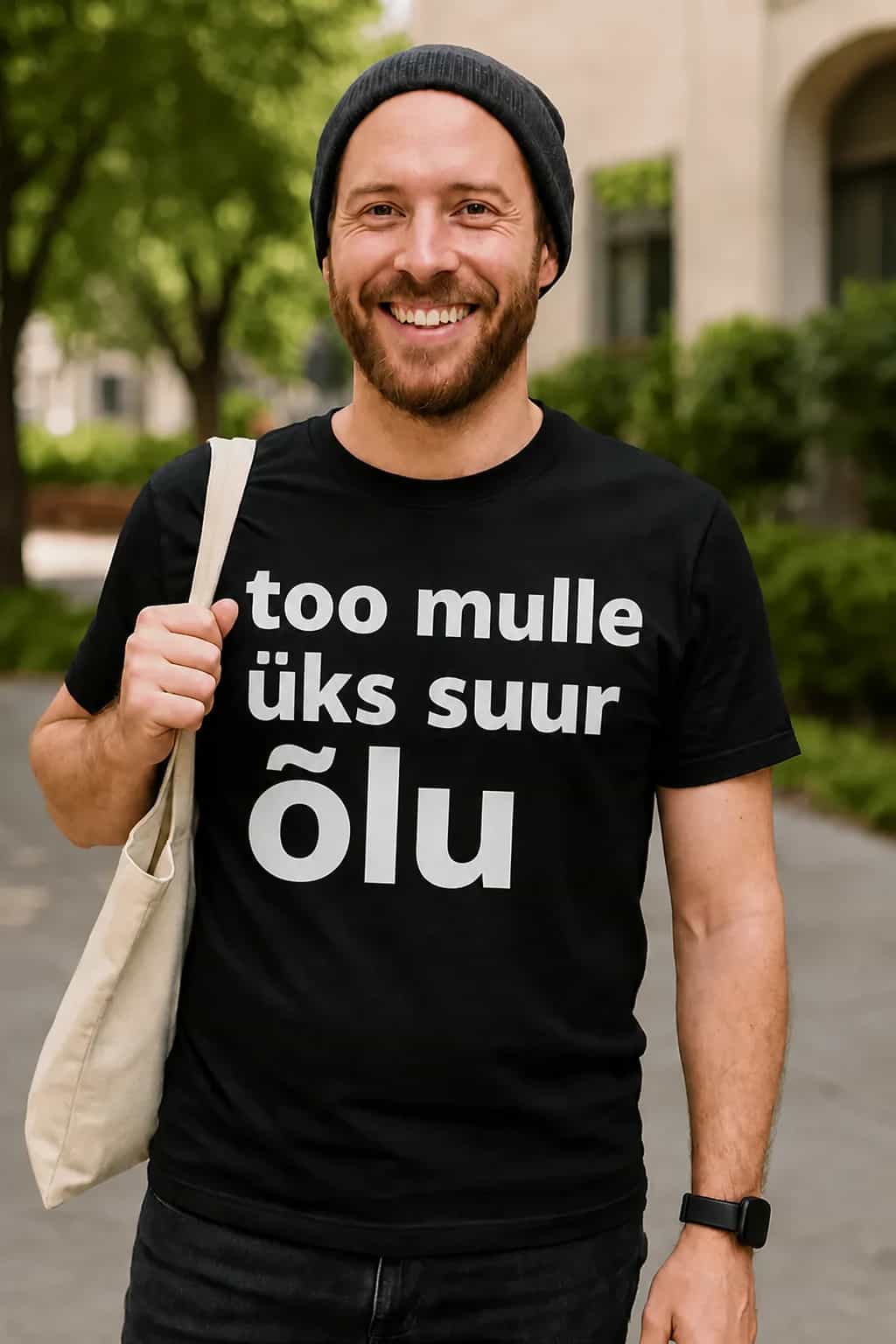 Naljakas T-särk õllesõbrale „Too mulle üks suur õlu“