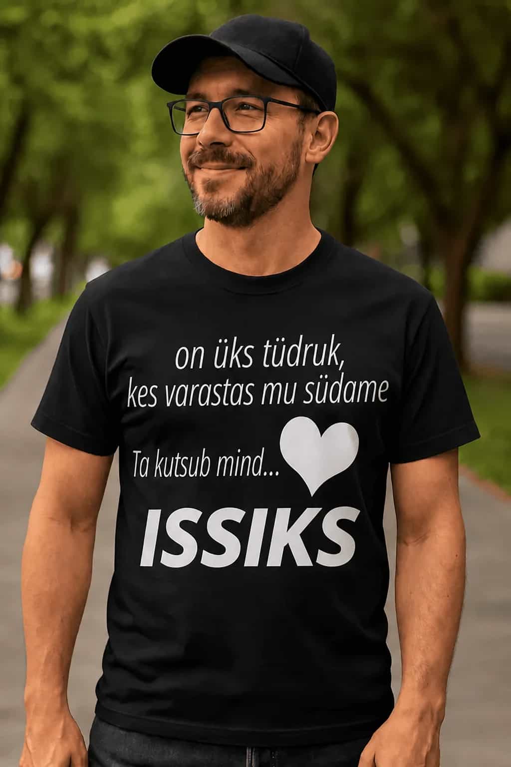 T-särk isale „Ta kutsub mind issiks“