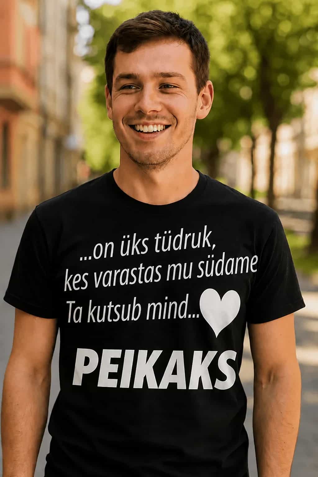 T-särk poiss-sõbrale „Ta kutsub mind peikaks“