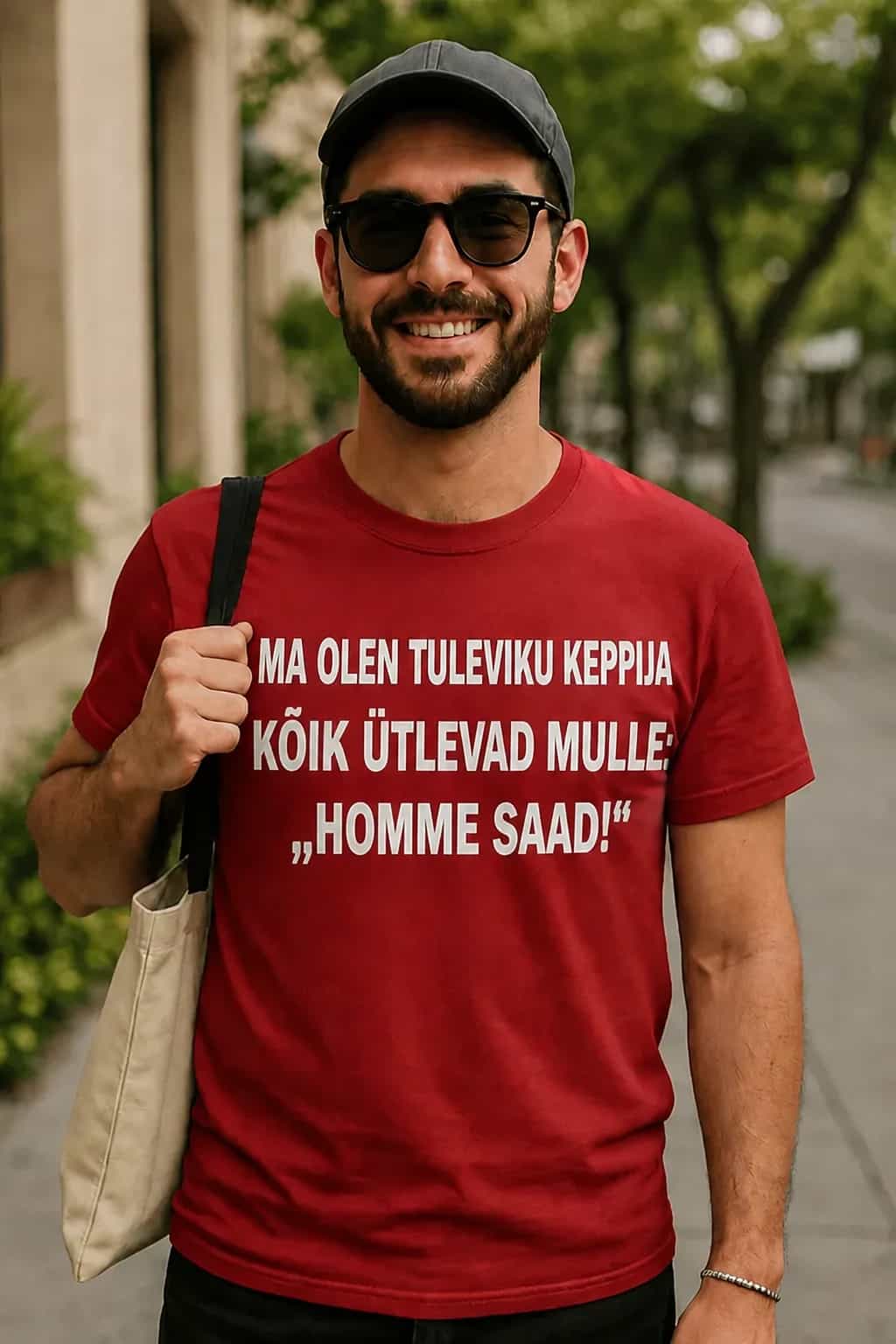 Naljakas T-särk „Tuleviku keppija“