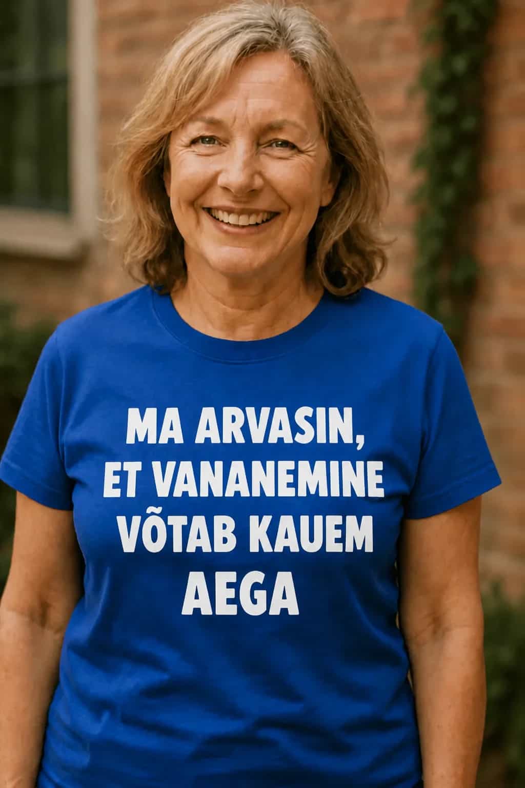 T-särk sünnipäevaks „Vananemine võtab kauem aega“