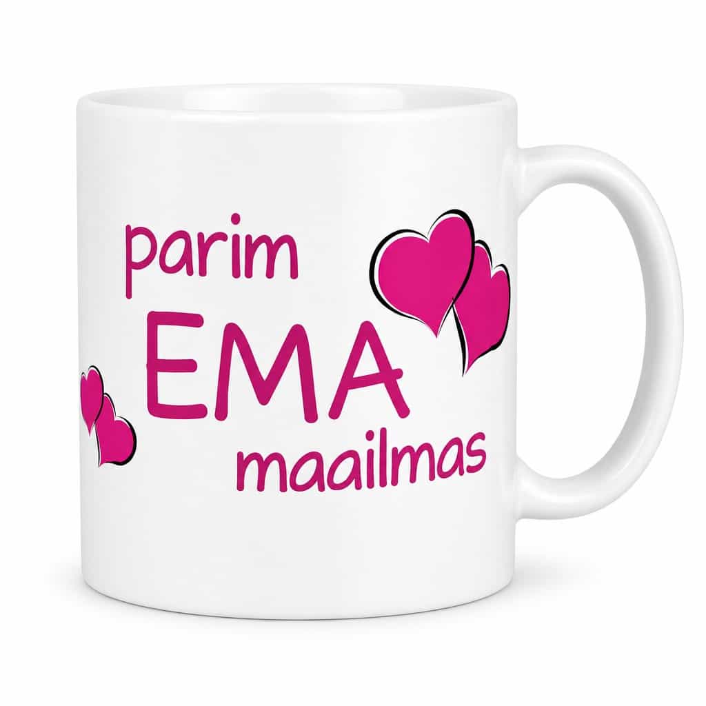 Kruus parim ema maailmas soovitud tekstiga