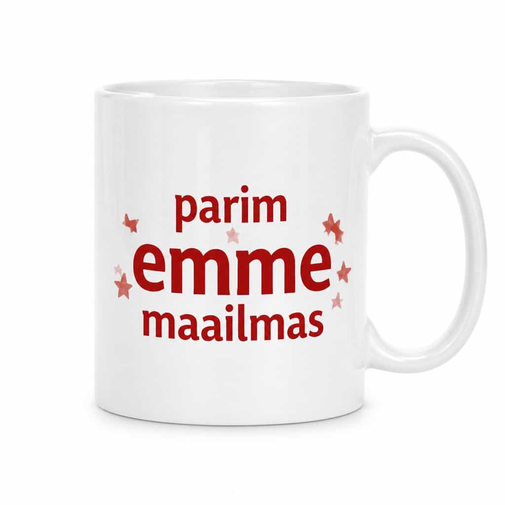 Kruus Parim maailmas – soovitud tekstiga