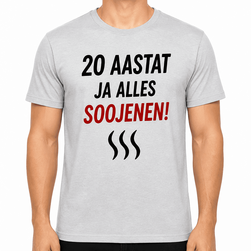 T-särk 20. sünnipäevaks – 20 aastat ja alles soojenen!