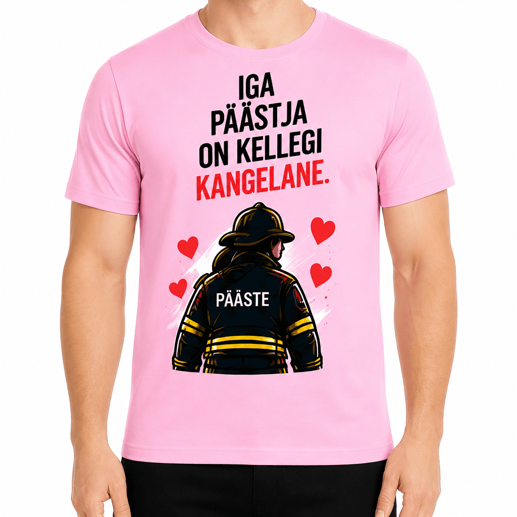Tuletõrjuja T-särk – Iga päästja on kellegi kangelane.
