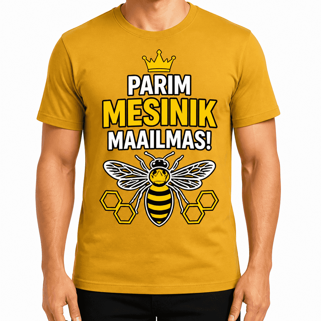 Mesiniku T-särk – PARIM MESINIK MAAILMAS!