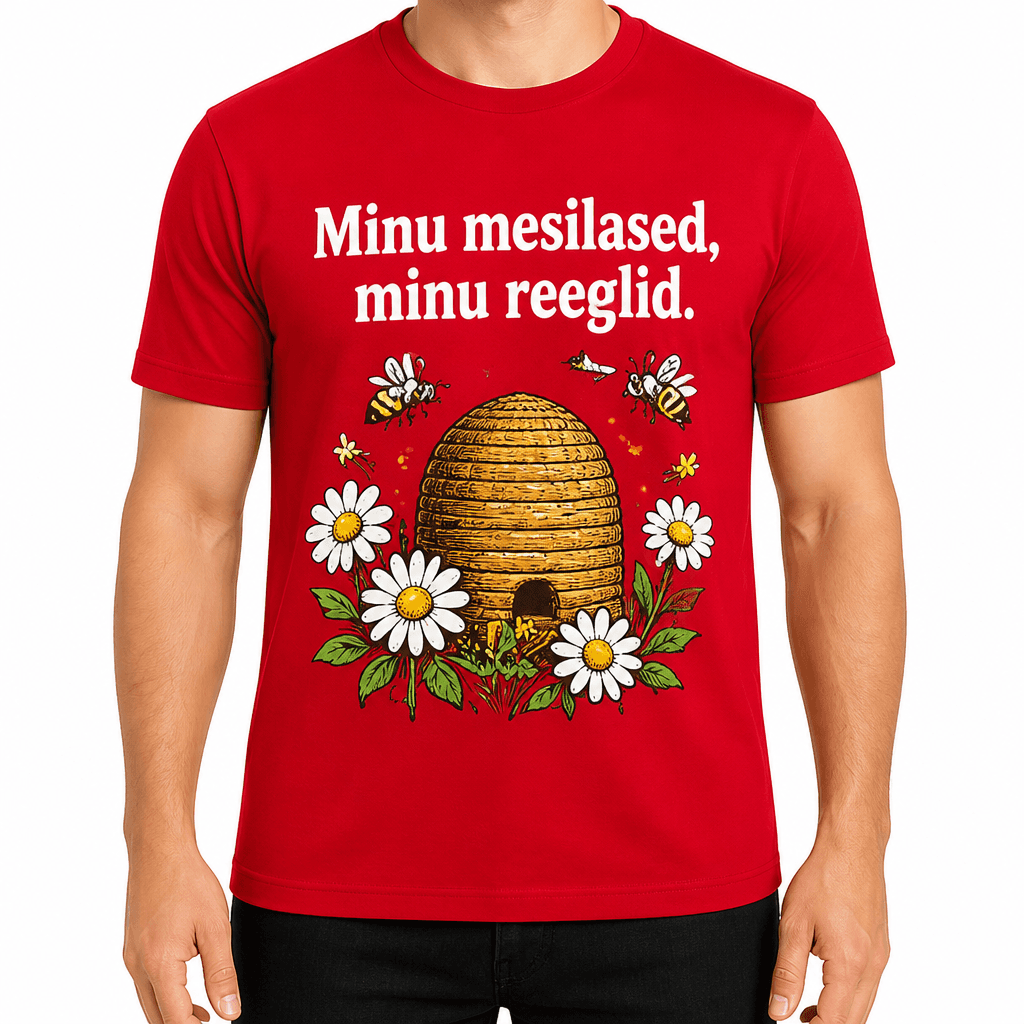Mesiniku T-särk – Minu mesilased, minu reeglid.