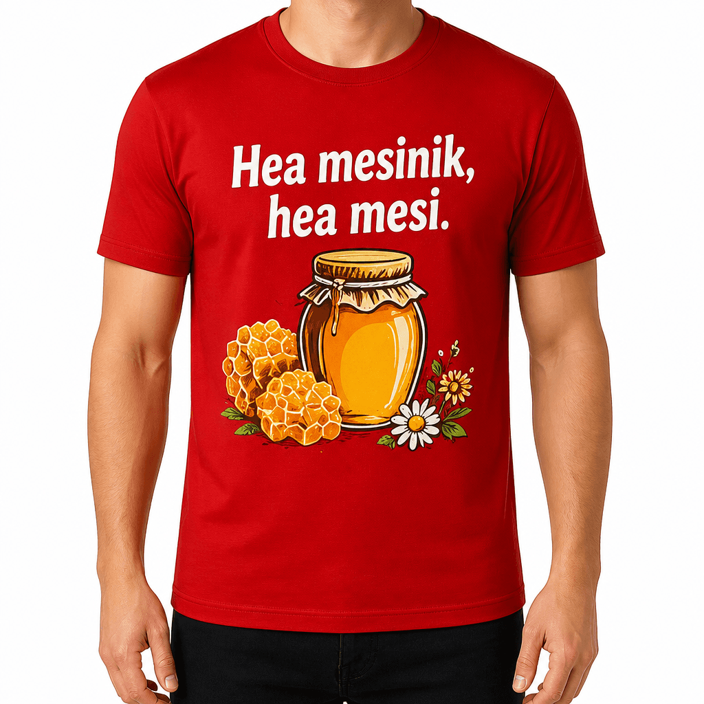 Mesiniku T-särk – Hea mesinik, hea mesi.