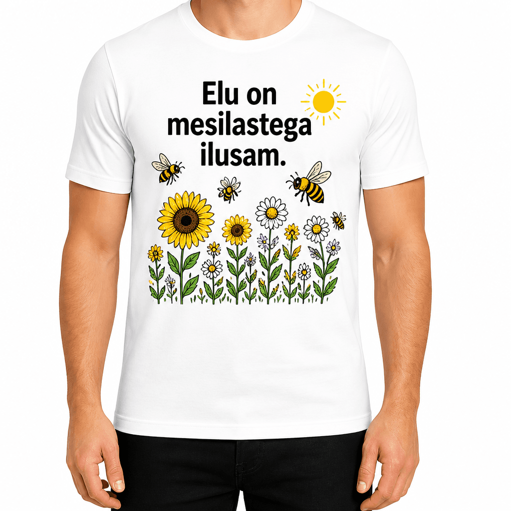 Mesiniku T-särk – Elu on mesilastega ilusam.