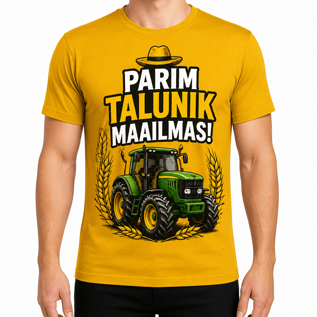 Talupidaja T-särk – PARIM TALUNIK MAAILMAS!