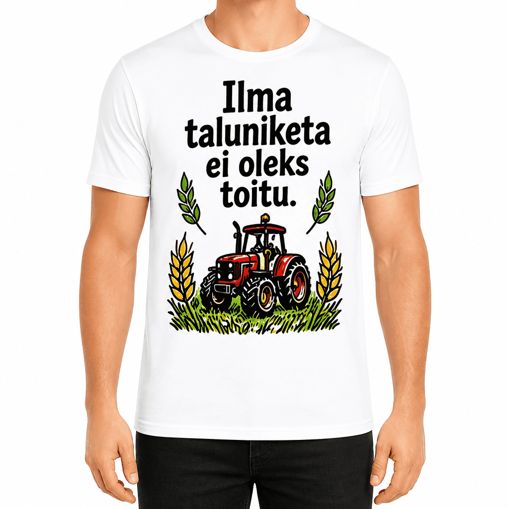 Talupidaja T-särk – Ilma taluniketa ei oleks toitu.
