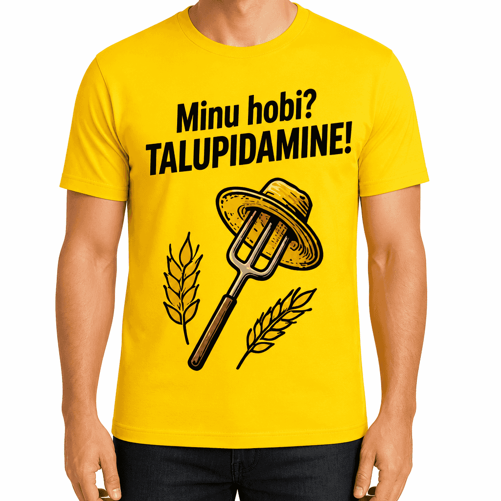 Talupidaja T-särk – Minu hobi? TALUPIDAMINE!