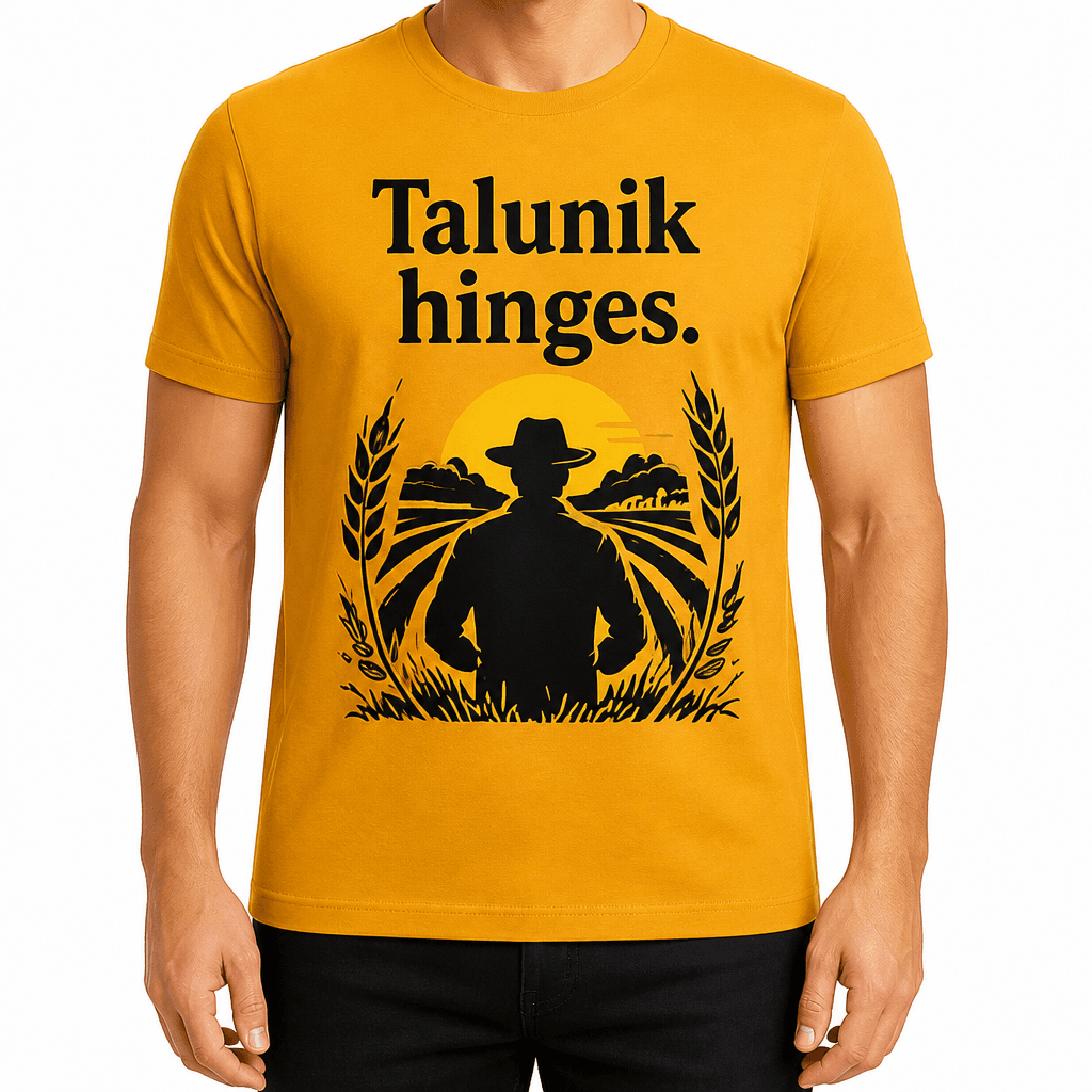 Talupidaja T-särk – Talunik hinges.