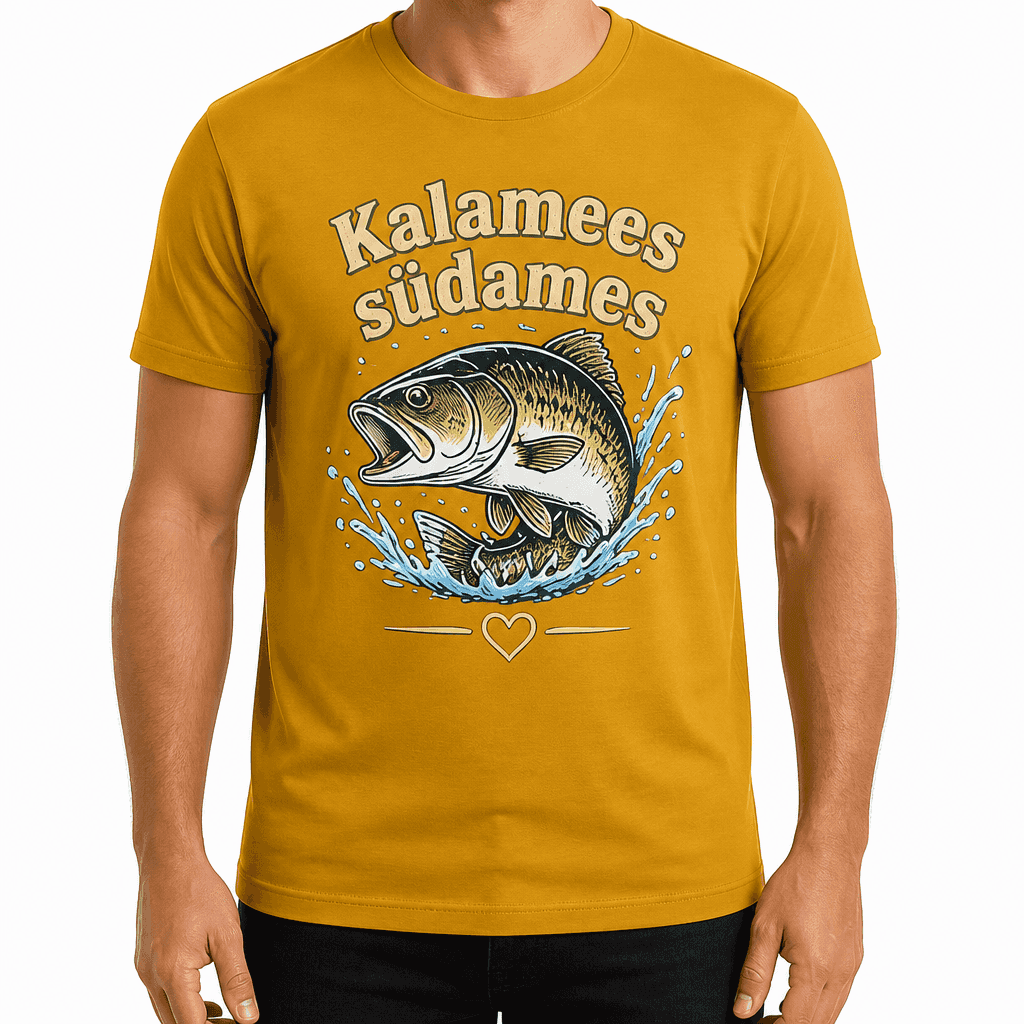 Kalamehe T-särk – Kalamees südames