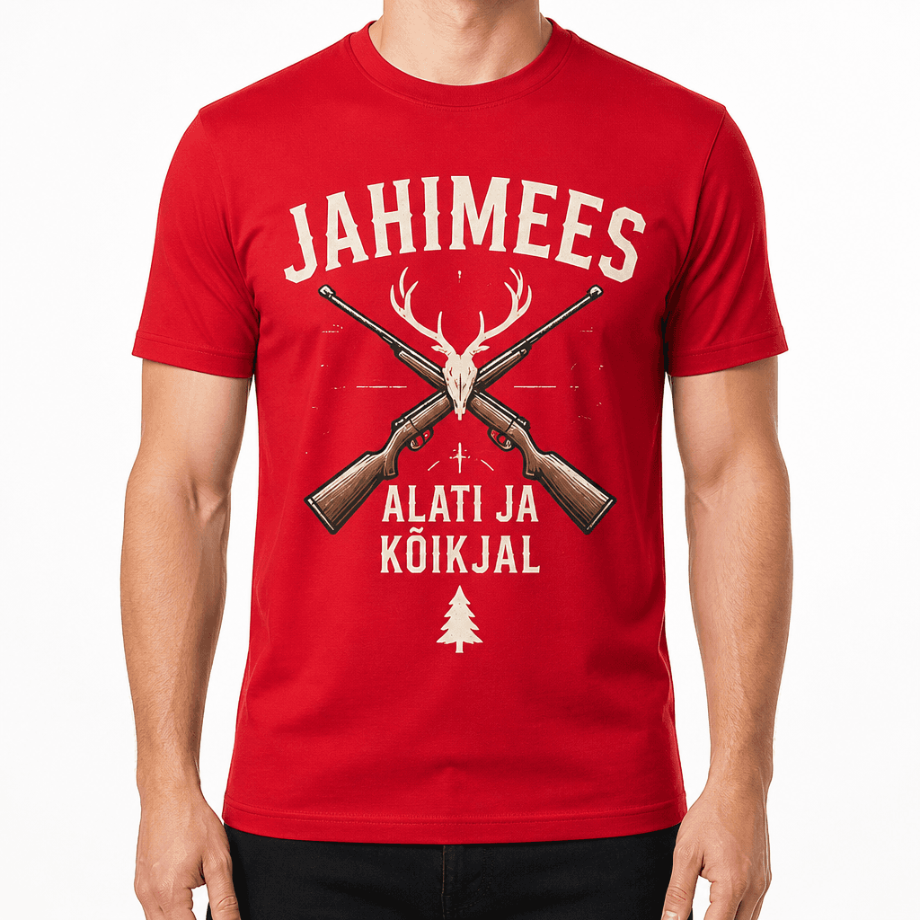 Jahimehe T-särk – Jahimees alati ja kõikjal