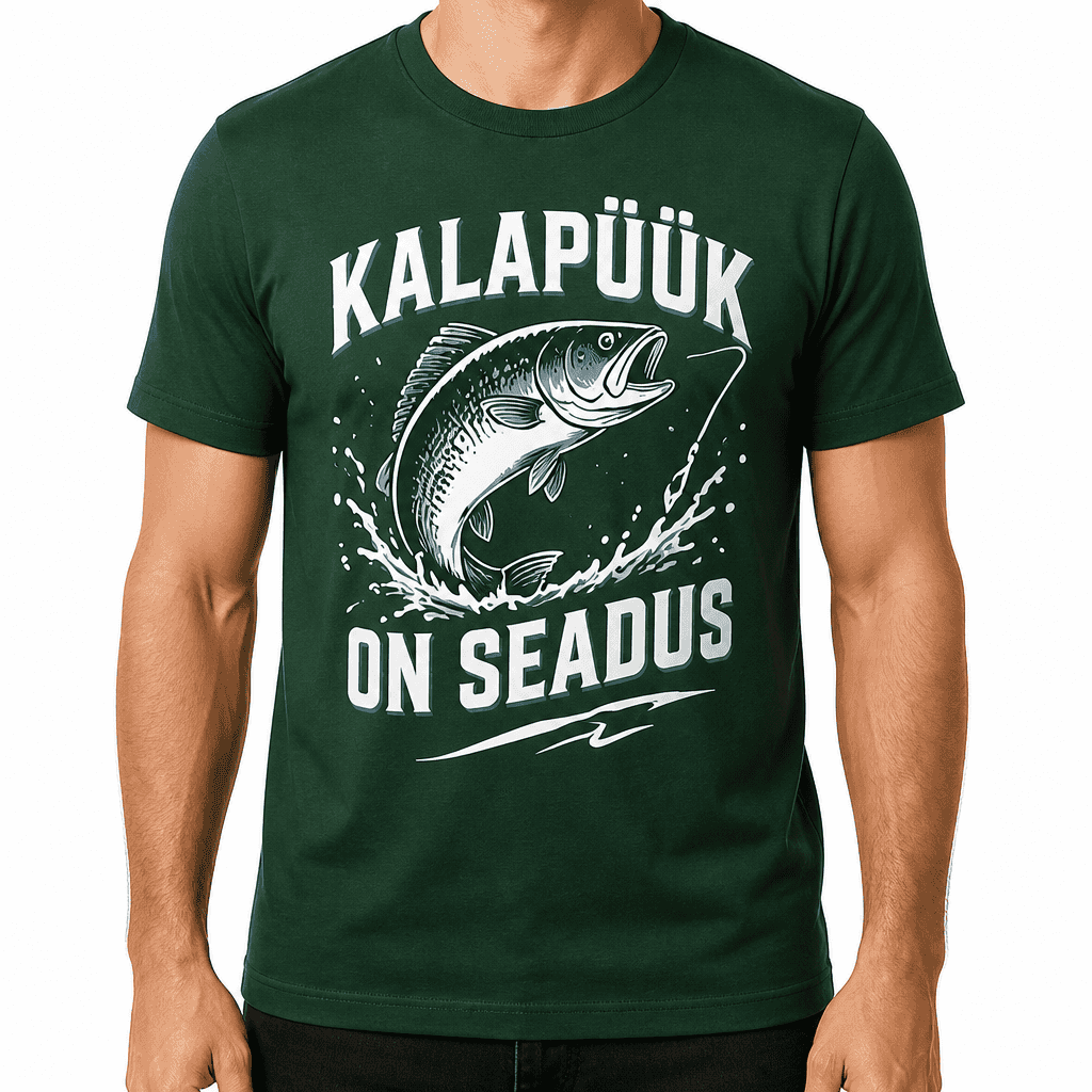 Kalamehe T-särk – Kalapüük on seadus