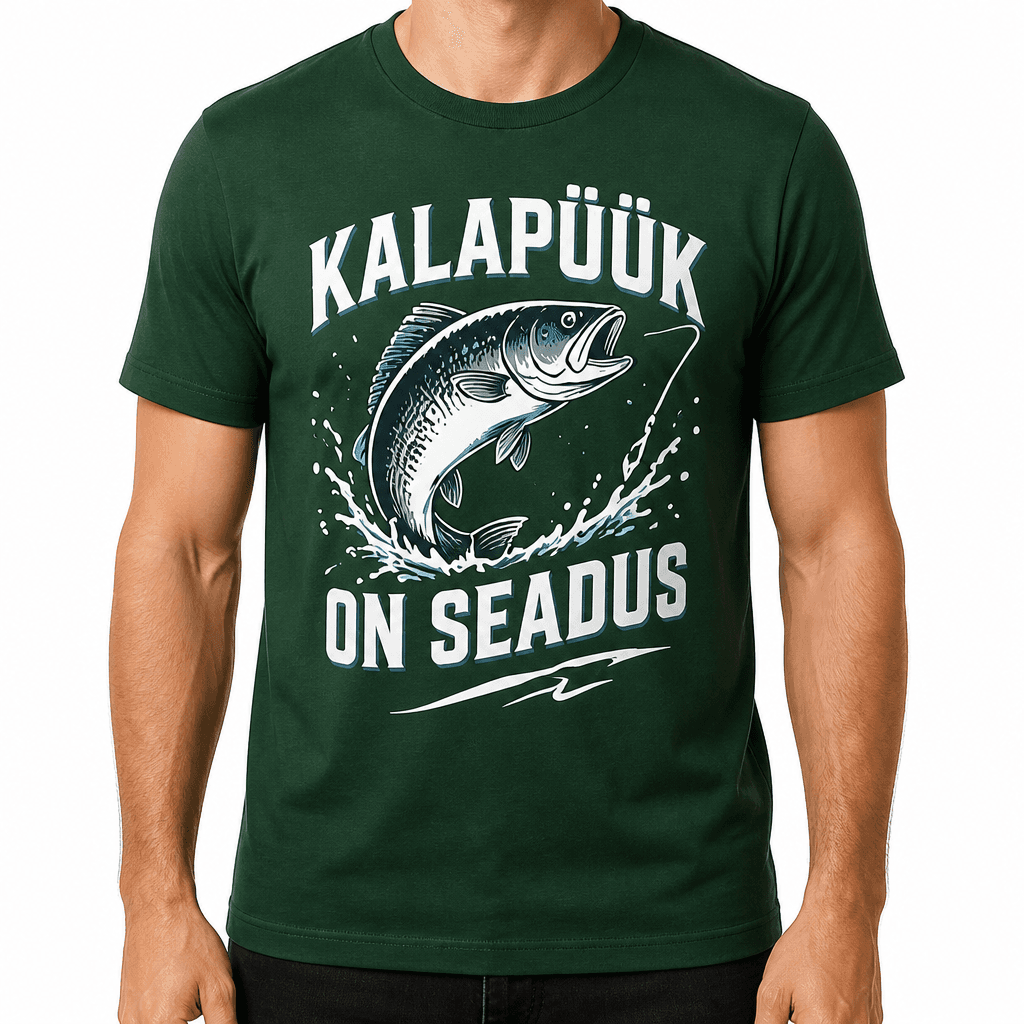 Kalamehe T-särk – Kalapüük on seadus