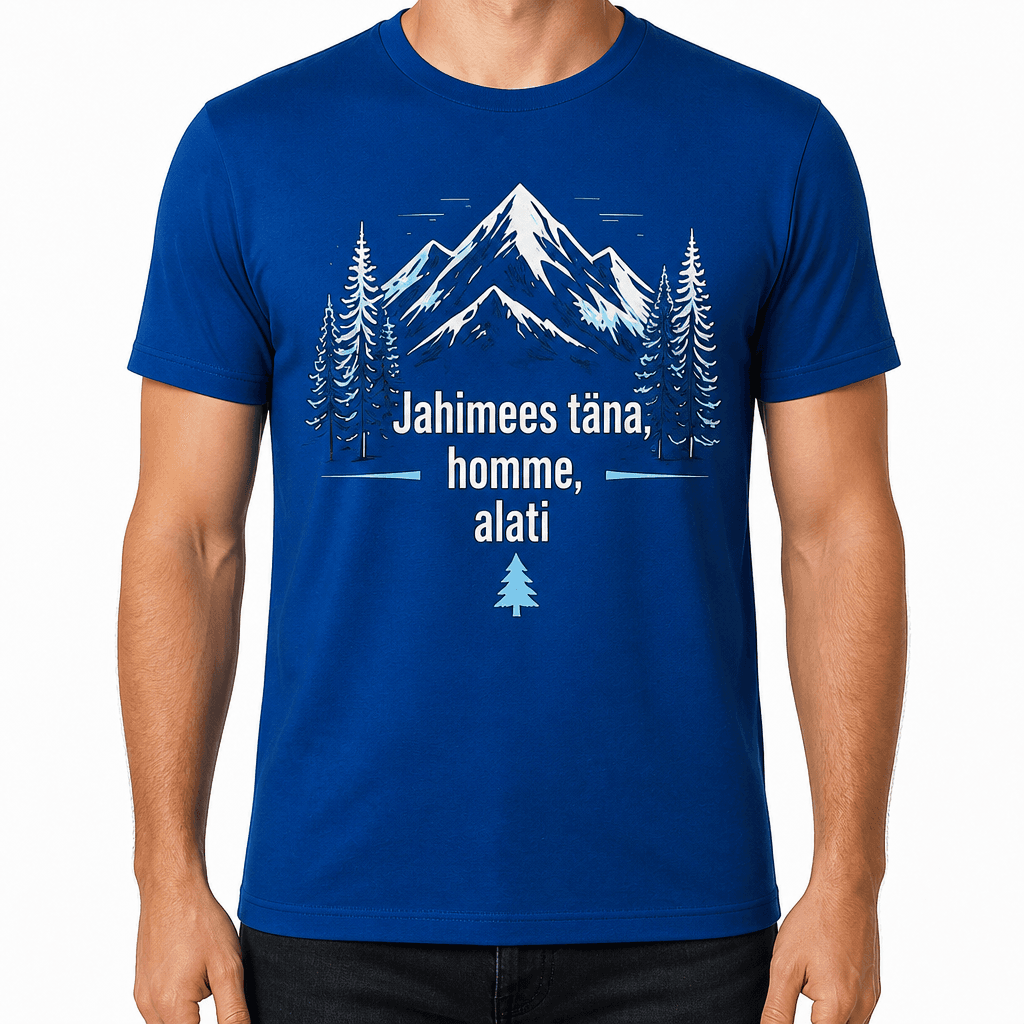 Jahimehe T-särk – Jahimees täna, homme, alati