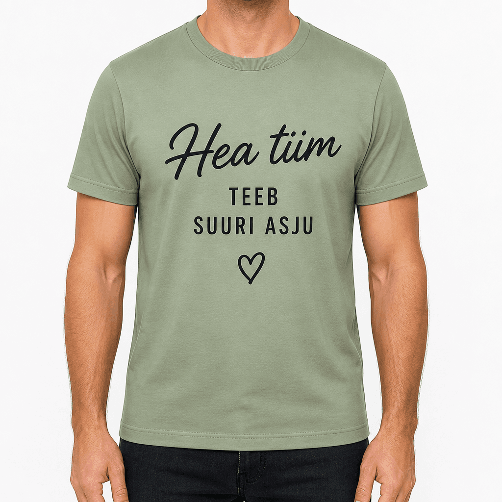 Kolleegi t-särk – Hea tiim teeb suuri asju