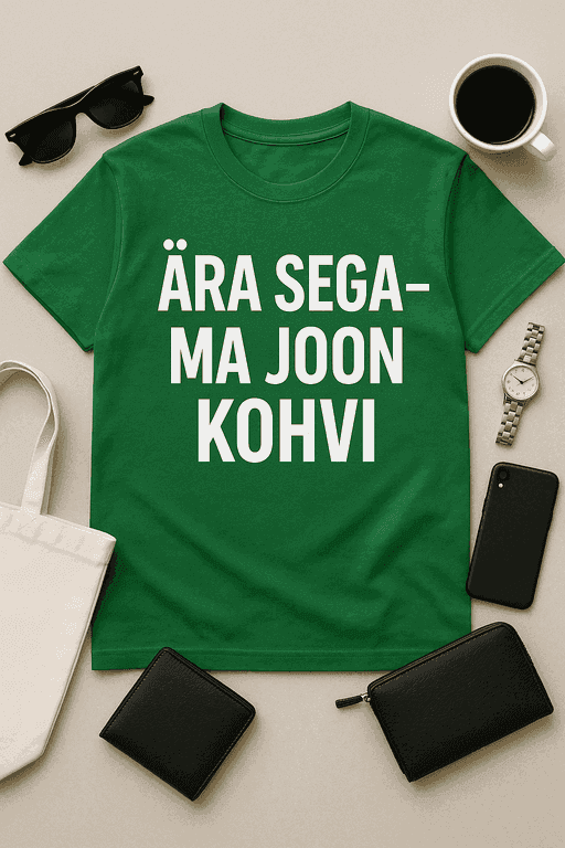 Ära sega – ma joon kohvi T-särk