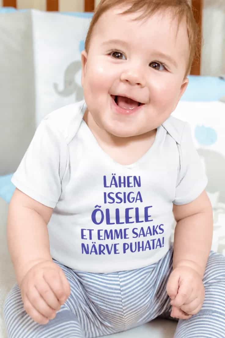 Beebi body Issiga õllele – LÄHEN ISSIGA ÕLLELE