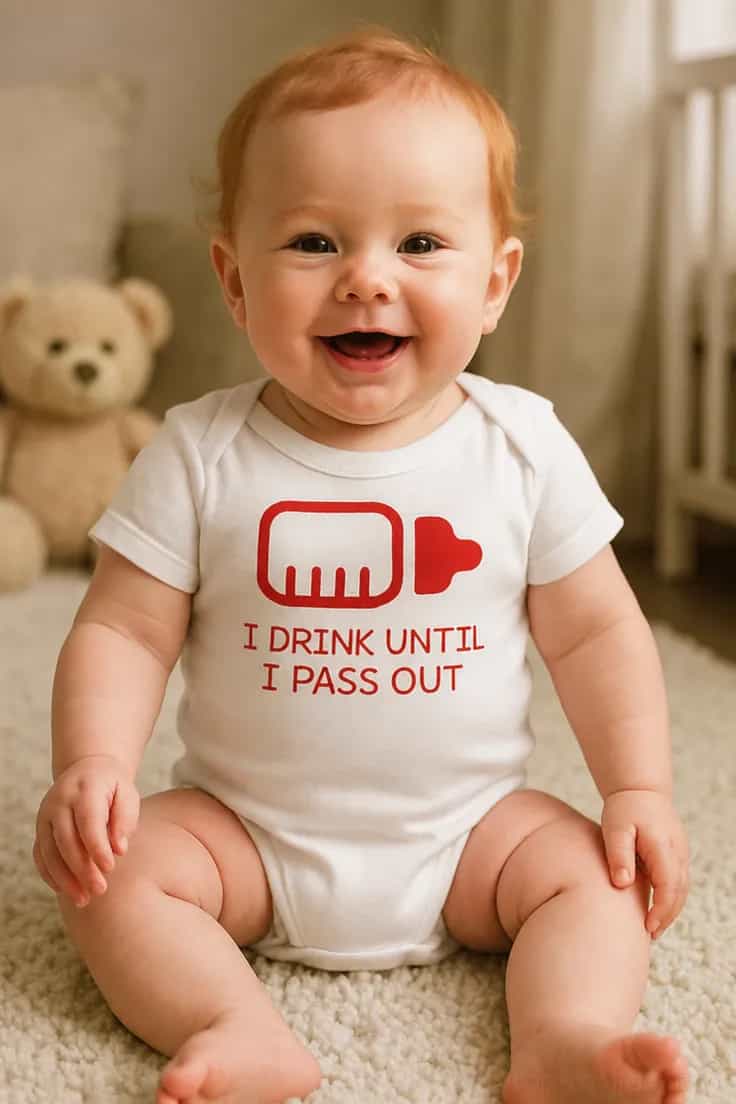 Beebi body Joon kuni ära vajun I DRINK UNTIL I PASS OUT