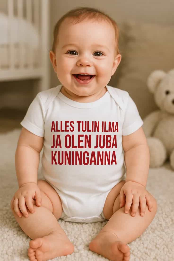 Beebi body Juba väike kuninganna – ALLES TULIN ILMA