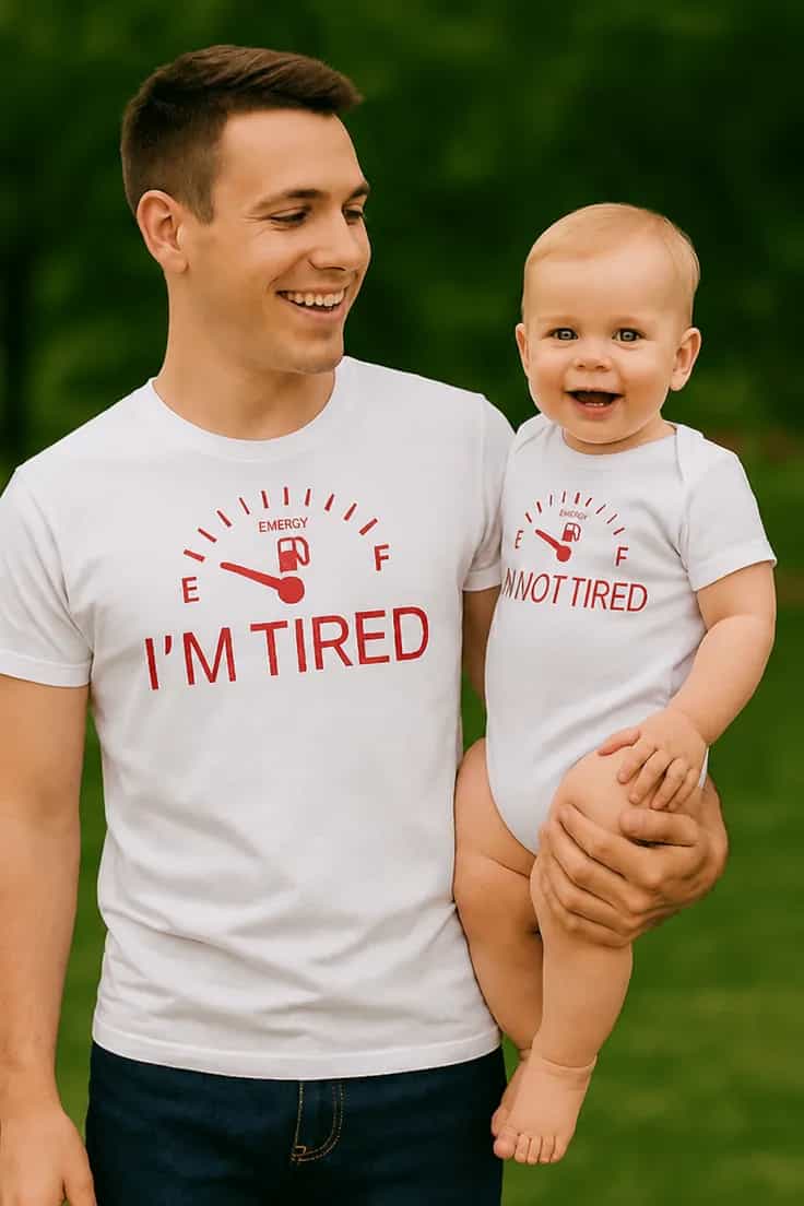 Beebi body tired - not tired komplekt