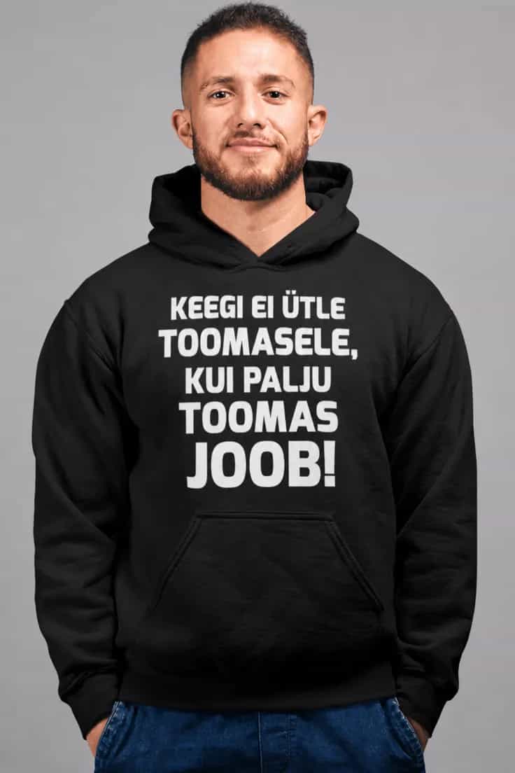 Kapuutsiga pusa joomise naljaga nimega – Toomasele