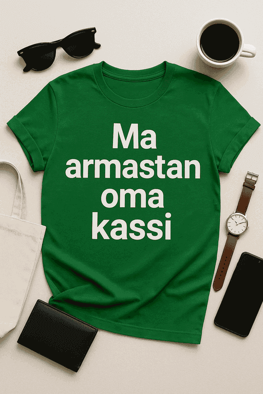 Ma armastan oma kassi T-särk