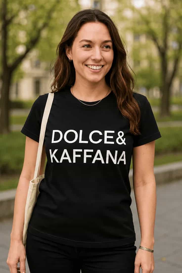 Naljakas T-särk Dolce Kaffana