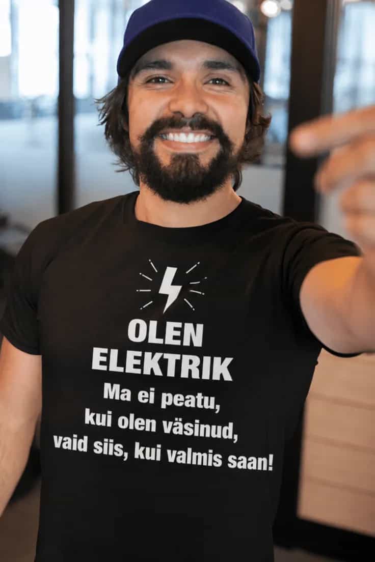 T-särk Elektrik ei peatu soovitud elukutsega