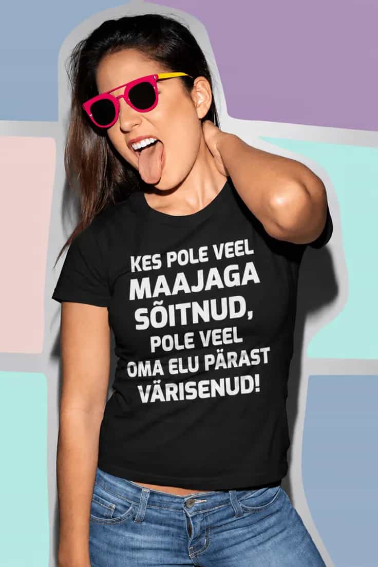 Naljakas T-särk hirmusõit nimega – KES POLE VEEL