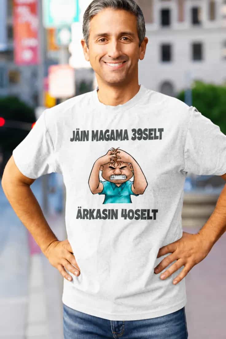 T-särk Jäin magama ärkasin soovitud aastaga