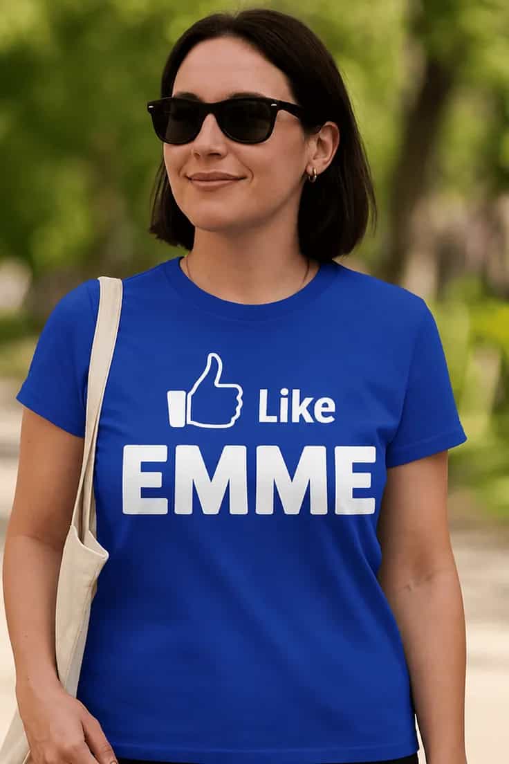 Naljakas T-särk Like emme emadepäevaks | Like EMME.